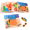 🔥Hot selling wooden animal puzzles educational toy for toddlers🧸 - ToysStars