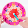 ⏰ Montessori Learning Wooden Clock Toy - ToysStars