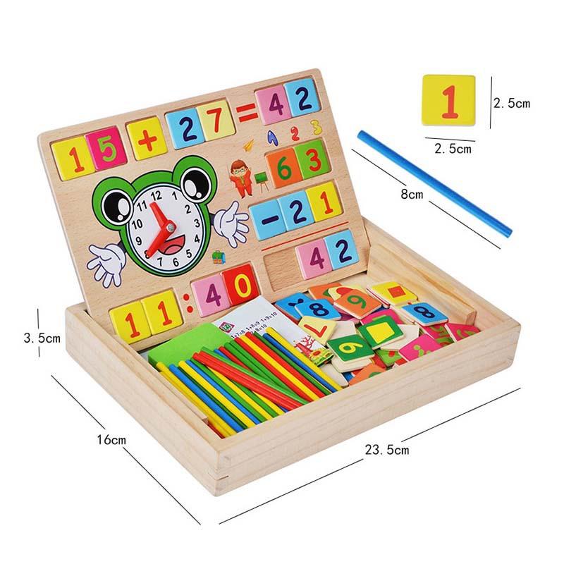 Top Christmas toys multifunctional learning math & drawing box educational toys for kids- ToysStars