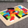 Perfect Top Christmas toys kids educational wooden Tetris puzzle - ToysStars