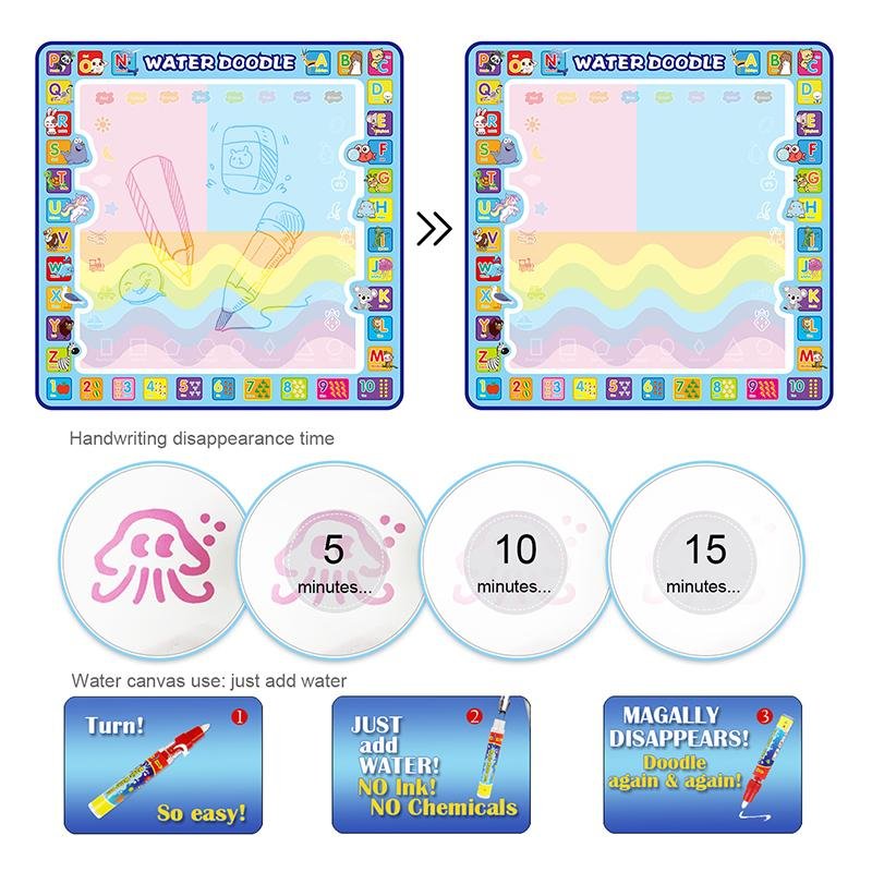 Top Christmas toys kids Creative Drawing Water Mat  Educational Toys  - ToysStars